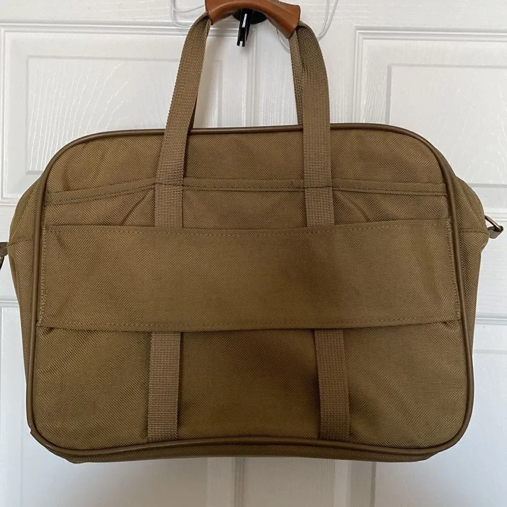 HARTMANN Nylon with Leather Briefcase